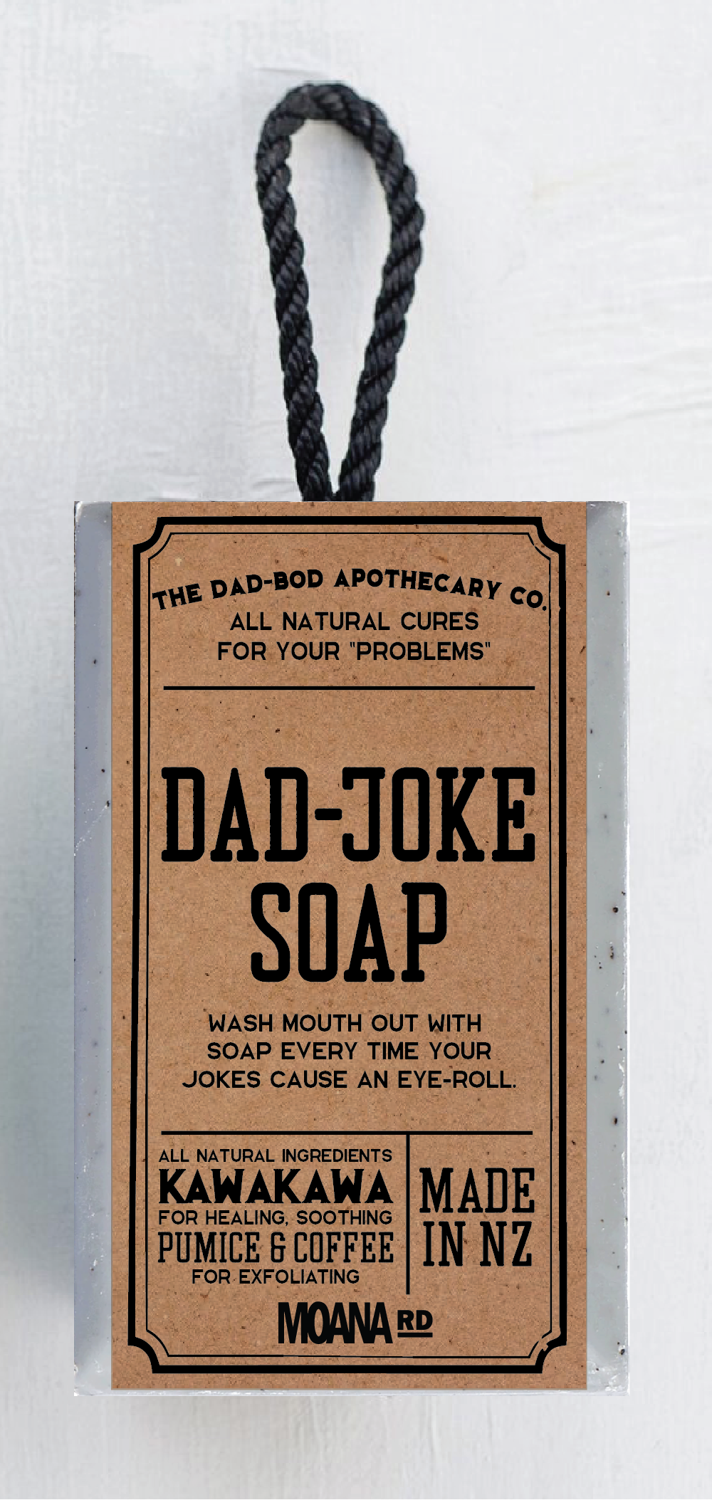 Moana RD Soap Dad Joke Pennys Bookstore