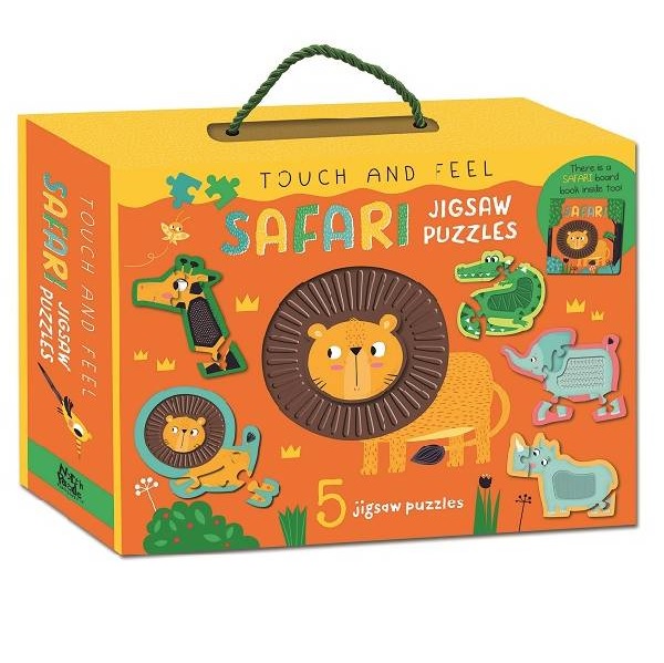 Touch and Feel Safari Puzzle Boxset Pennys Bookstore