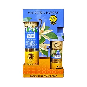 Natural Land Hand Cream Lip Balm Set French Vanilla