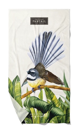 NZ Tea Towel Fantail