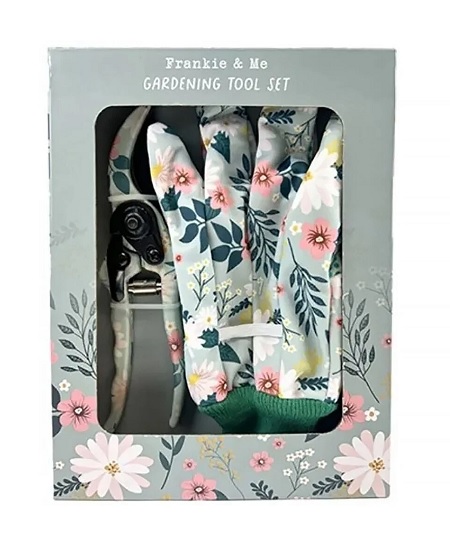 Garden Set Secateurs & Gloves