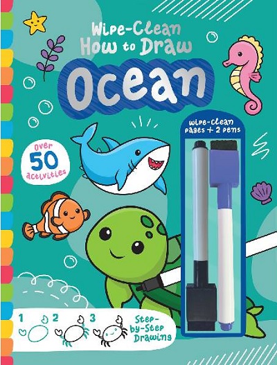Wipe Clean How to Draw Ocean